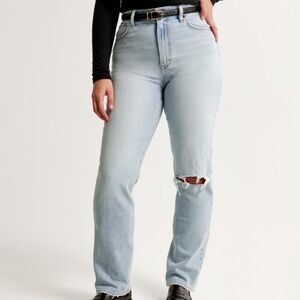 Abercrombie jeans: Curve Love Ultra High Rise 90s Straight